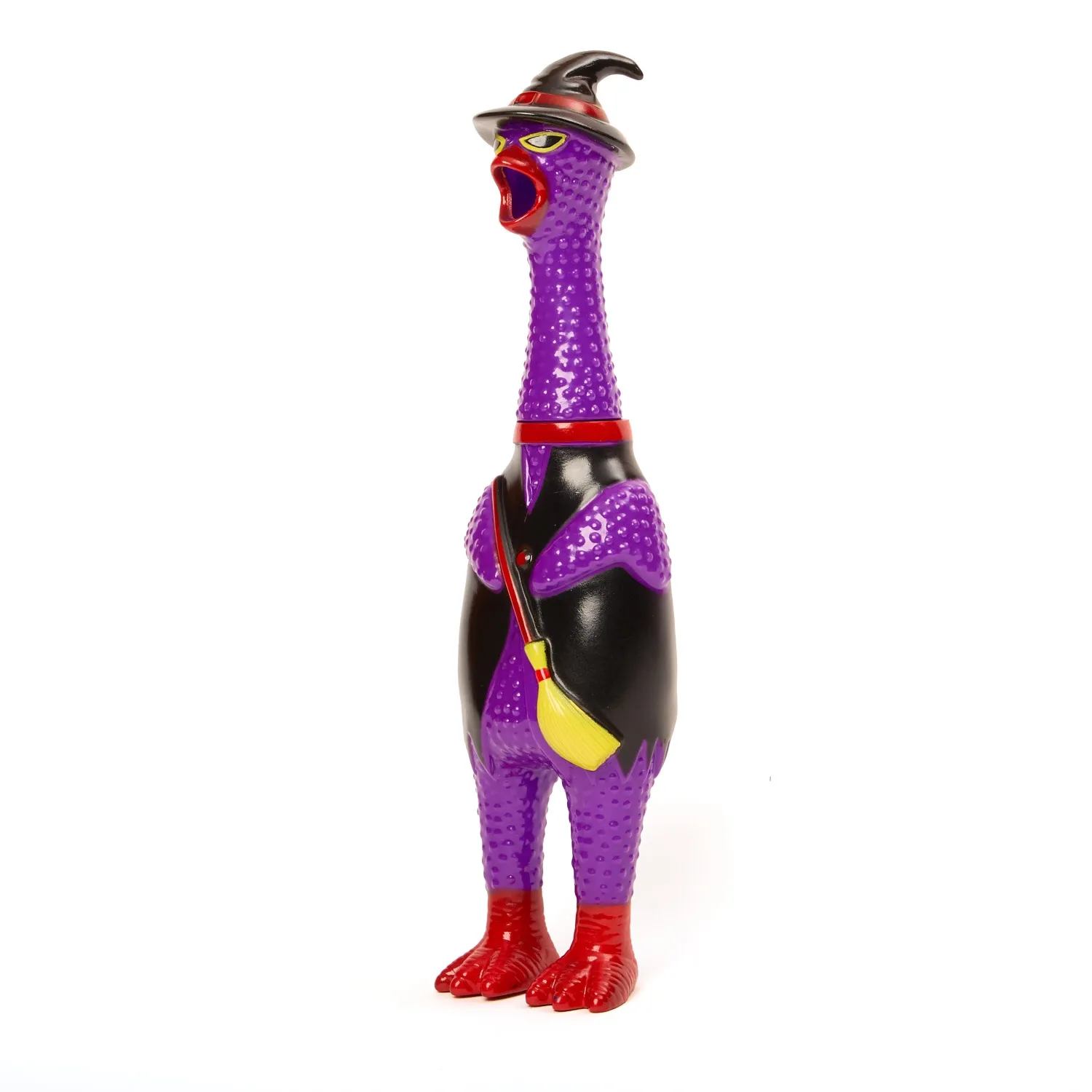 Brinquedo Halloween Monstrinho Vinil Roxo Savana lateral-01